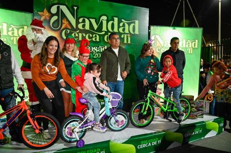 Soledad de Graciano Sánchez celebra el segundo día de las Posadas Navideñas