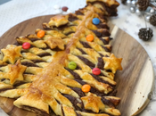 Árbol Navidad hojaldre chocolate