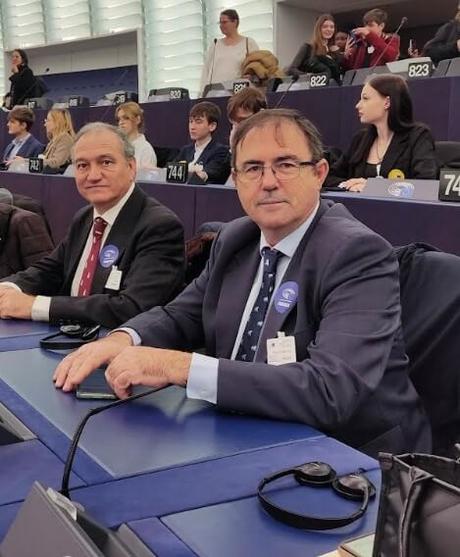 Pedro Jurado Olid, vicedirector del IES Hermanos Machado galardonado con el reconocimiento de calidad en los proyectos Erasmus+.