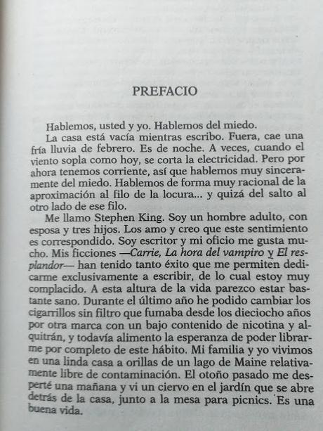 El umbral de la noche, de Stephen King