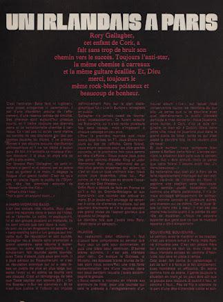 UN IRLANDÉS EN PARÍS.