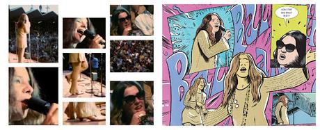 ¡Janis Joplin en cómic! Love me please