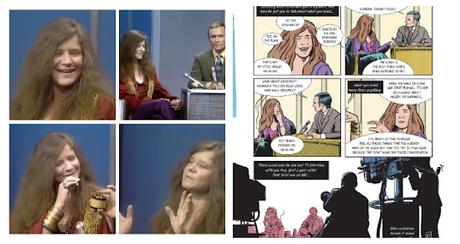 ¡Janis Joplin en cómic! Love me please