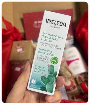 💐 6 💐  🐢 Weleda 🐢  24H Hydracream Hidratación y Frescura