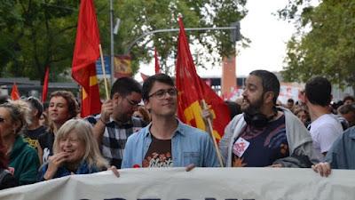 Miguel Montero (líder del PCE en Madrid): “¿Sumar o Podemos? Rechazamos tener que elegir entre papá o mamá”.
