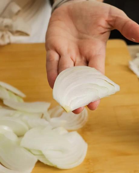 cebolla cortada