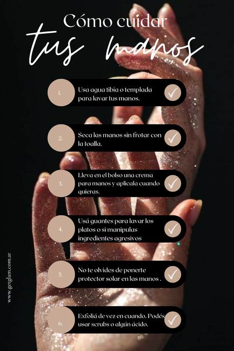 Tips para cuidar las manos Cremas para manos natura resecas agrietadas Avon con urea secas precio Mary kay mascarillas eucerin  tips manchas Ekos