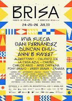 Confirmaciones del Brisa Festival 2025 en el mes de julio en Málaga