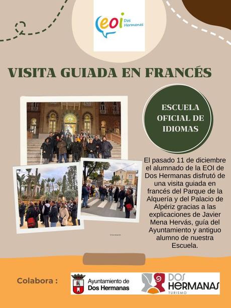 Primera visita guiada en Francés realizada por la Escuela Oficial de Idiomas de Dos Hermanas