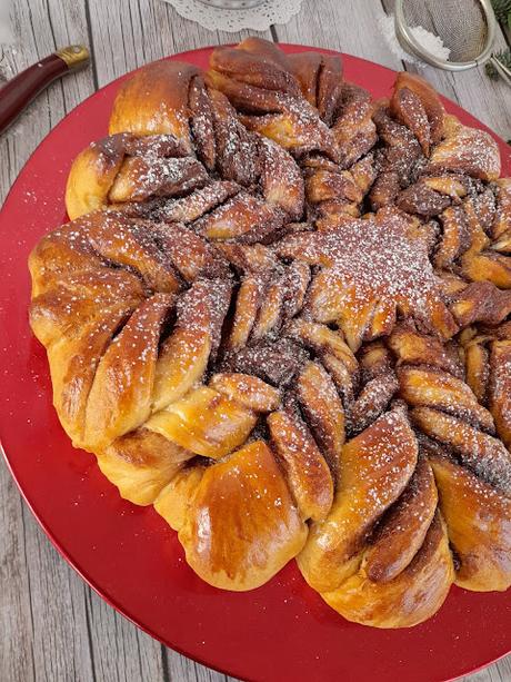 Brioche Estrella de Navidad Brioche Estrella de Navidad