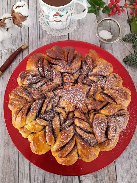 Brioche Estrella de Navidad Brioche Estrella de Navidad