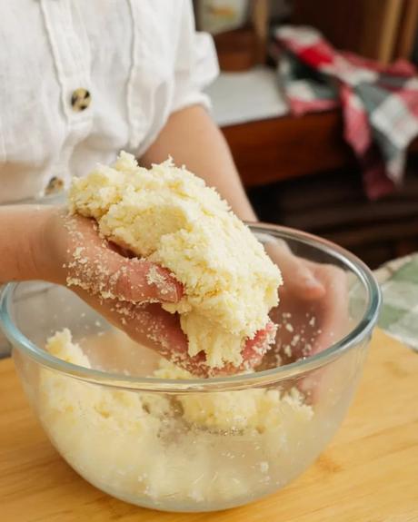 coco rallado y leche condensad