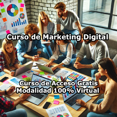 Curso de Marketing Digital Modalidad 100% Virtual de Acceso Gratis Curso de Marketing Digital Modalidad 100% Virtual de Acceso Gratis