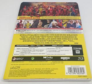 Deadpool y Lobezno; Análisis de las ediciones especiales steelbook UHD Deadpool y Lobezno; Análisis de las ediciones especiales steelbook UHD