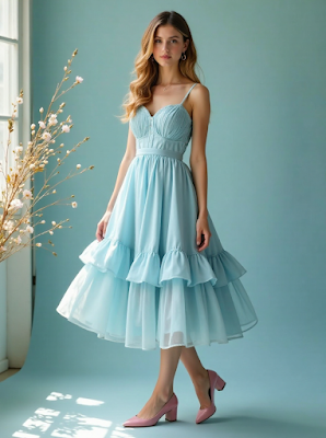 10 Colores de Zapatos que Combinan Perfectamente con un Vestido Azul 10 Colores de Zapatos que Combinan Perfectamente con un Vestido Azul