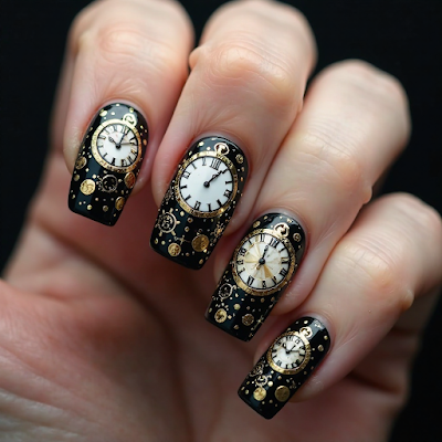 10 Ideas de Uñas Decoradas para Brillar en Año Nuevo 10 Ideas de Uñas Decoradas para Brillar en Año Nuevo