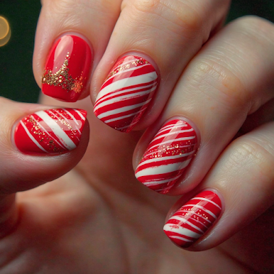 10 Uñas Rojas Decoradas para Navidad: Clásico, Elegante y Festivo