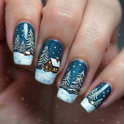 Ideas de Uñas Decoradas para Invierno: Diseños Elegantes y Tendencias Imperdibles