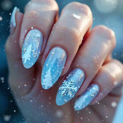 Ideas de Uñas Decoradas para Invierno: Diseños Elegantes y Tendencias Imperdibles