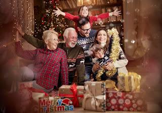 De la Navidad en familia
