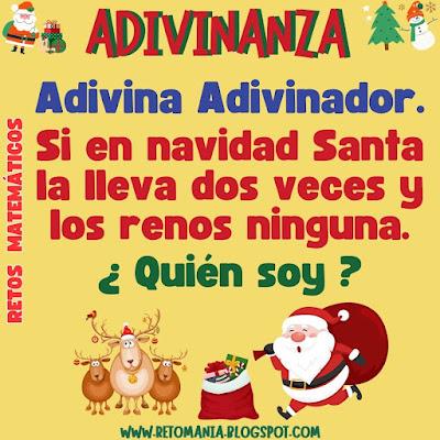Navidad, MateNavidad, Retos en Navidad, RetoNavidad, Desafíos matemáticos, Problemas matemáticos, Retos matemáticos, Retos virales, Retos mentales, Descubre el número, El número oculto, El número que falta, Acertijos, Acertijos visuales, Acertijos matemáticos, Acertijos mentales