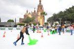 La Pista de Hielo en Soledad de Graciano Sánchez, un lugar mágico para disfrutar la Navidad