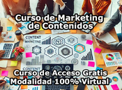 Curso Marketing Contenidos Modalidad 100% Virtual Acceso Gratis