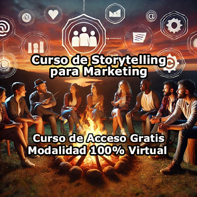 Curso de Storytelling para Marketing Modalidad 100% Virtual de Acceso Gratis