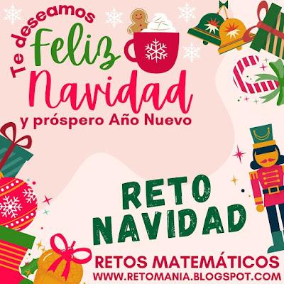 Navidad, MateNavidad, Retos en Navidad, RetoNavidad, Desafíos matemáticos, Problemas matemáticos, Retos matemáticos, Retos virales, Retos mentales, Descubre el número, El número oculto, El número que falta, Acertijos, Acertijos visuales, Acertijos matemáticos, Acertijos mentales, Descubre el número, El Intruso, Solo para Genios