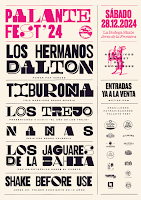 Cartel del Palante Festival 2024 que se celebrará en La Bodega Skate de Jérez