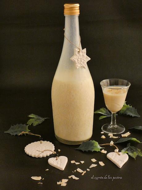 Chupito o Licor de Coco y Jengibre Chupito o Licor de Coco y Jengibre