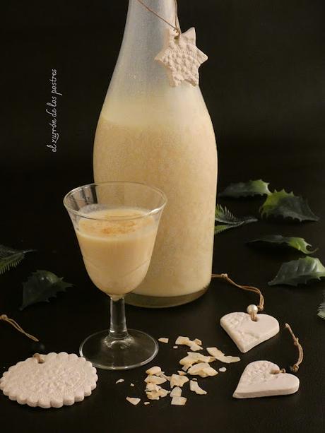 Chupito o Licor de Coco y Jengibre Chupito o Licor de Coco y Jengibre