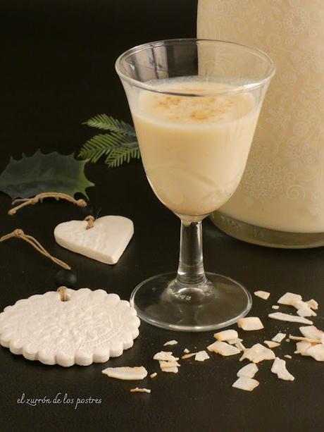 Chupito o Licor de Coco y Jengibre Chupito o Licor de Coco y Jengibre