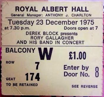 23/12/1975 Royal Albert Hall de Londres.