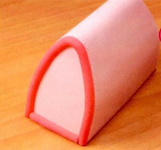 Paso a paso: Tarta bolso y sandalia con fondant