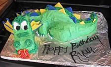 Tarta Dinosaurio en 3D