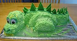 Tarta Dinosaurio en 3D