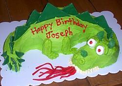 Tarta Dinosaurio en 3D