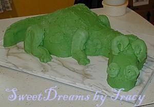 Tarta Dinosaurio en 3D