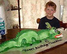 Tarta Dinosaurio en 3D Tarta Dinosaurio en 3D