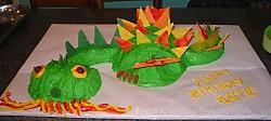 Tarta Dinosaurio en 3D