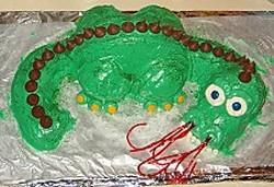 Tarta Dinosaurio en 3D