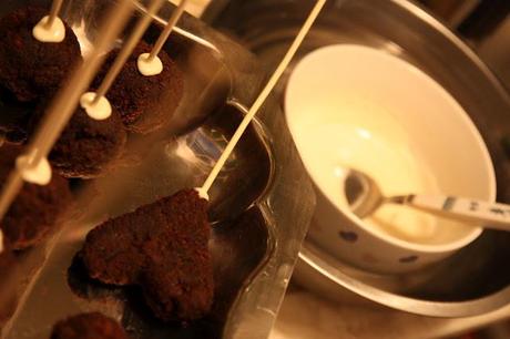 Cake Pops para San Valentín