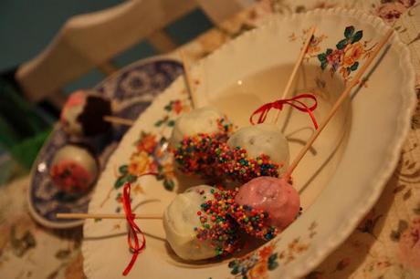 Cake Pops para San Valentín