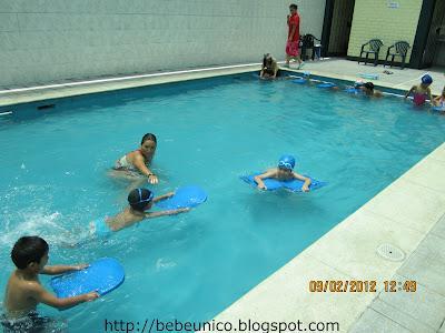 Aprendiendo a nadar