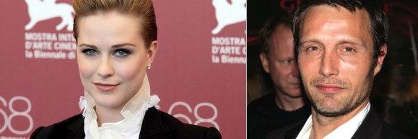 Evan Rachel Wood y Mads Mikkelsen se unen a The Necessary Death of Charlie Countryman