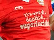 "'Liberté, égalité, superioridad" nuevo lema camiseta Sevilla