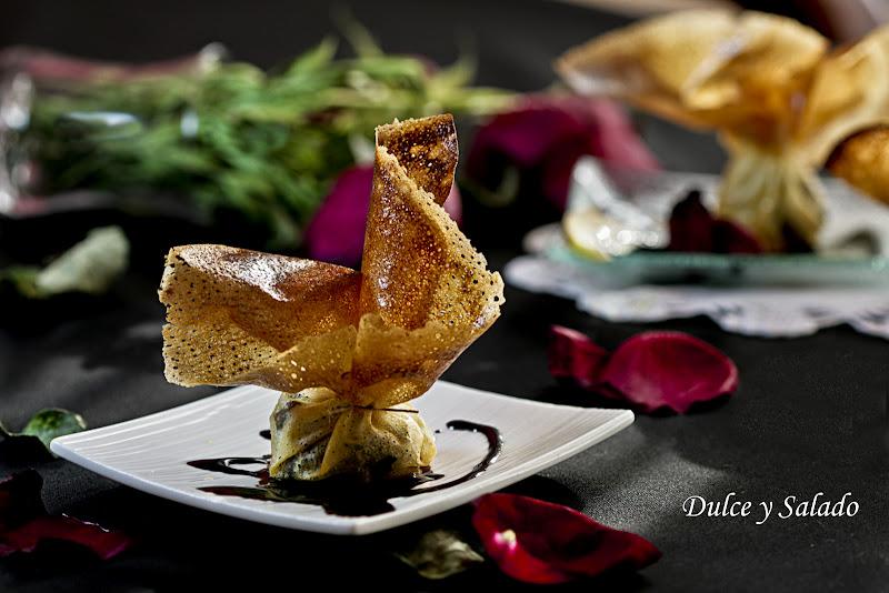 SAQUITOS DE MORCILLA Y MANZANA