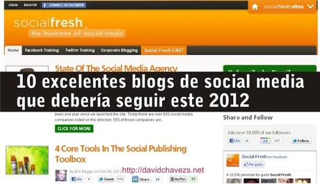 10 excelentes blogs de social media que debería seguir este 2012