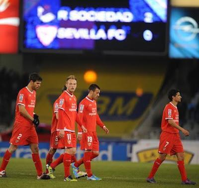 Actualidad Sevillista: Real Sociedad 2 Vs Sevilla FC 0. Más de lo mismo.